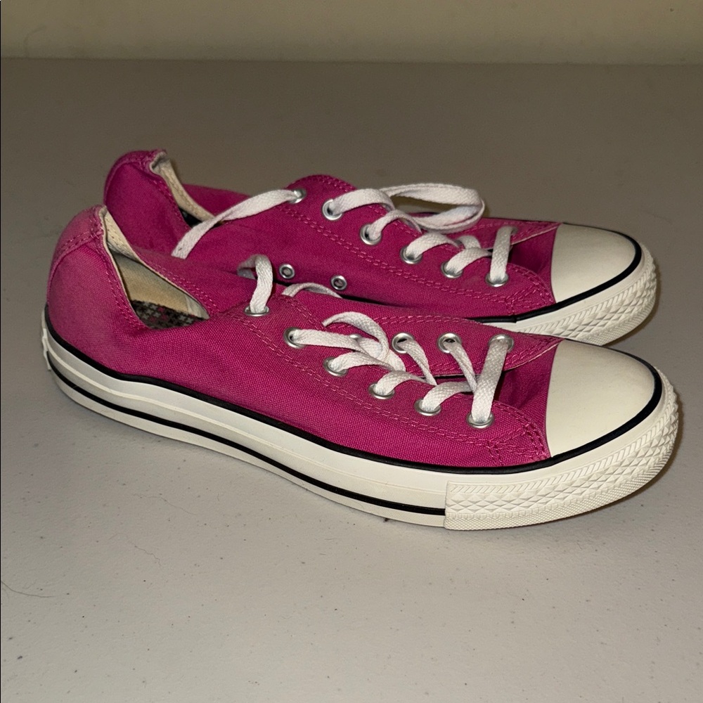 Pink Canvas Sneaker Converse
